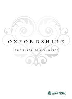 The best guide to Wedding Venues in Oxfordshire